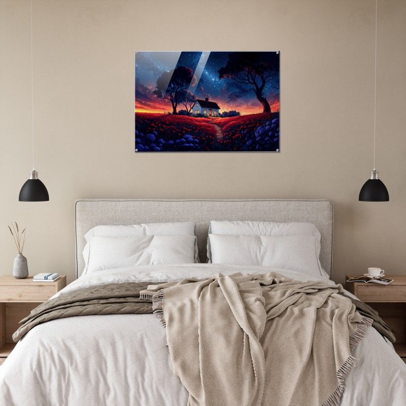 STARRY NIGHT GLOSSY ACRYLIC PRINT product image (5)