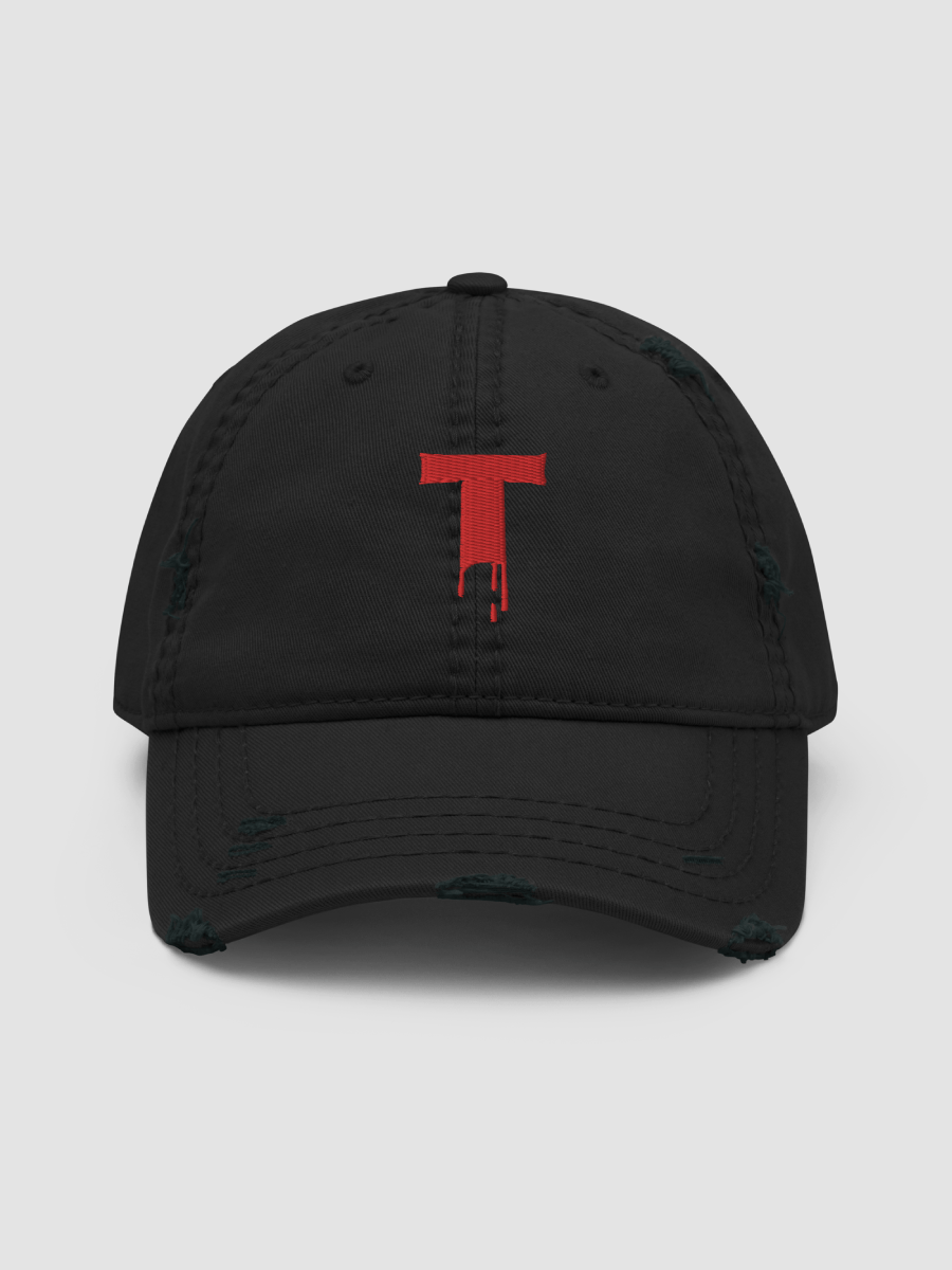 [Tyminatorsongs] Distressed Dad Hat ( 3D Puff ) product image (1)