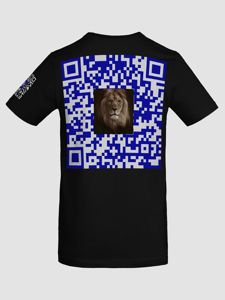 Lion of Judah Names of God Video T-Shirt - Scan QR, Watch Instantly! product image (8)