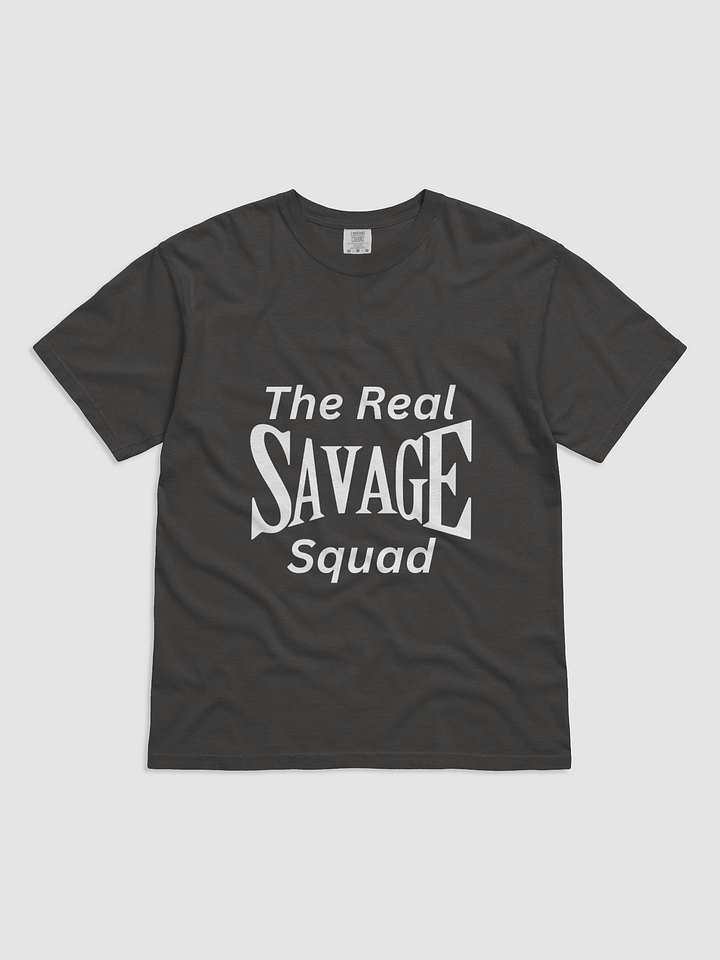 Savage Squad Comfort: 100% Cotton Heavyweight T-Shirt product image (7)