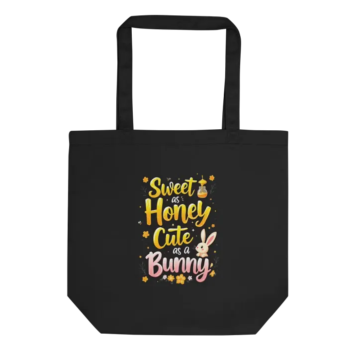 Sweet as Honey, Cute as a Bunny Tote Bag product image (1)
