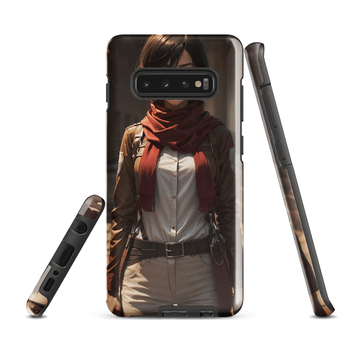 Mikasa Ackerman Samsung Tough Case – Fierce Protector Design product image (3)