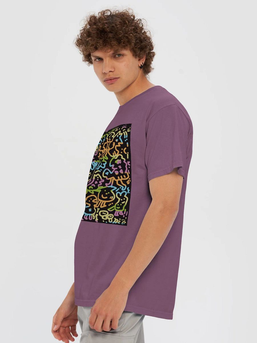 Whimsical Animal Doodle T-Shirt product image (53)