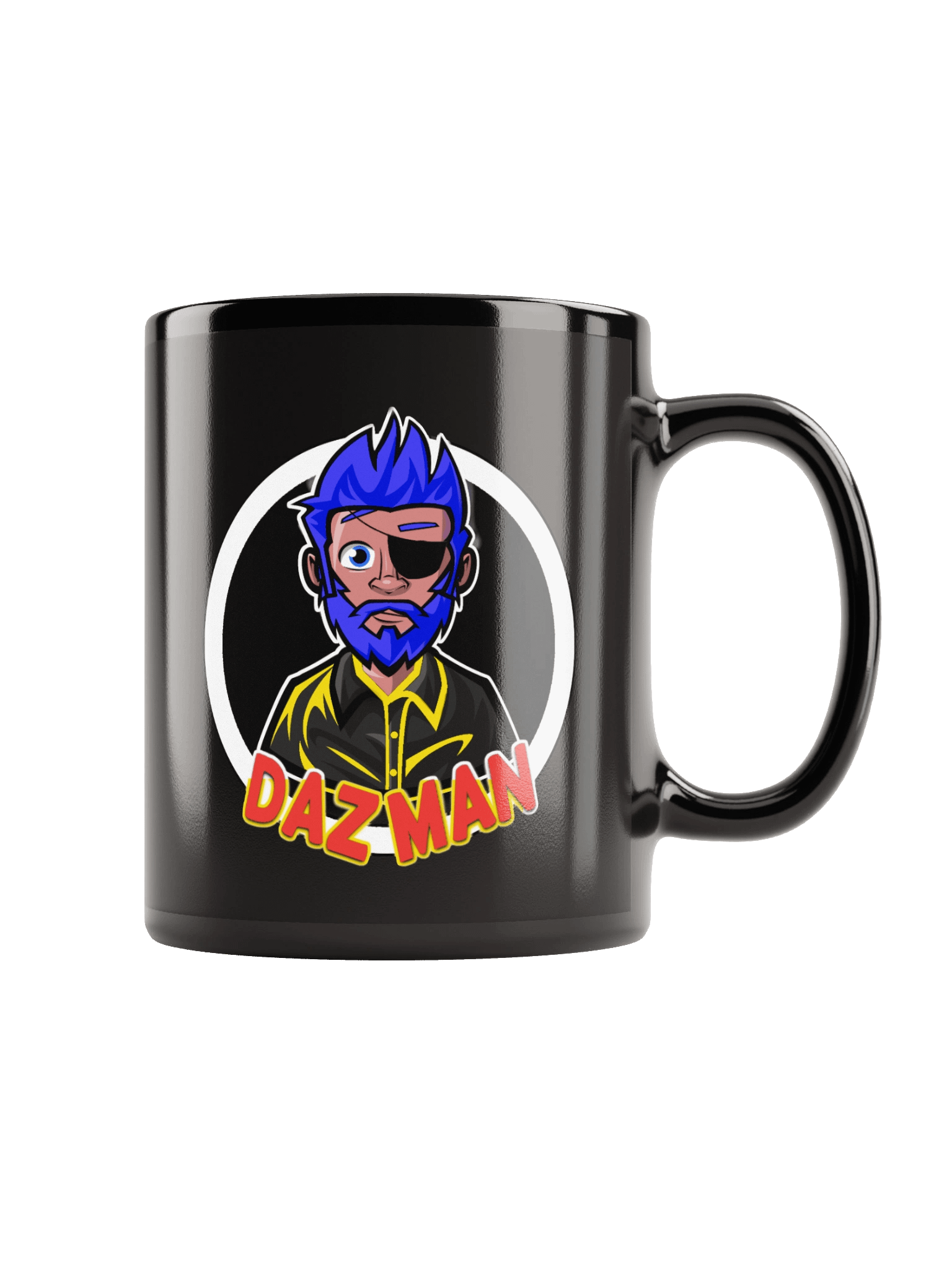 Daz Man Character Black Mug product image (2)