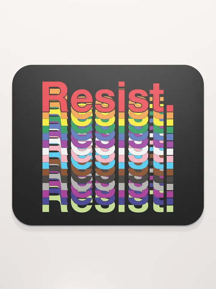 Resist - Rainbow Mousepad product image (2)