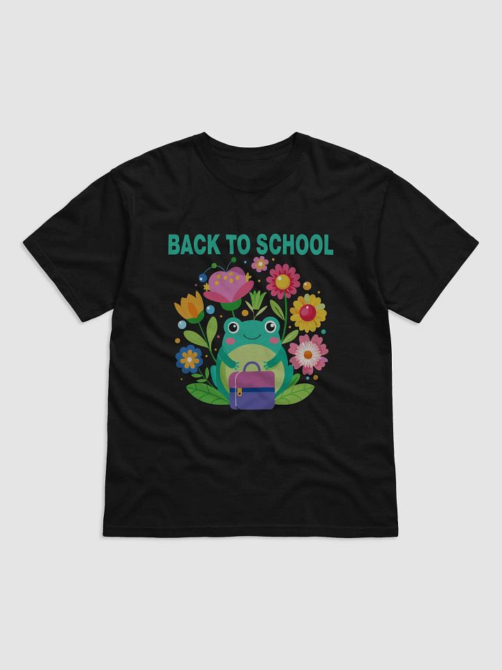 Back to School Cute Frog Shirt for Frog Lovers product image (1)