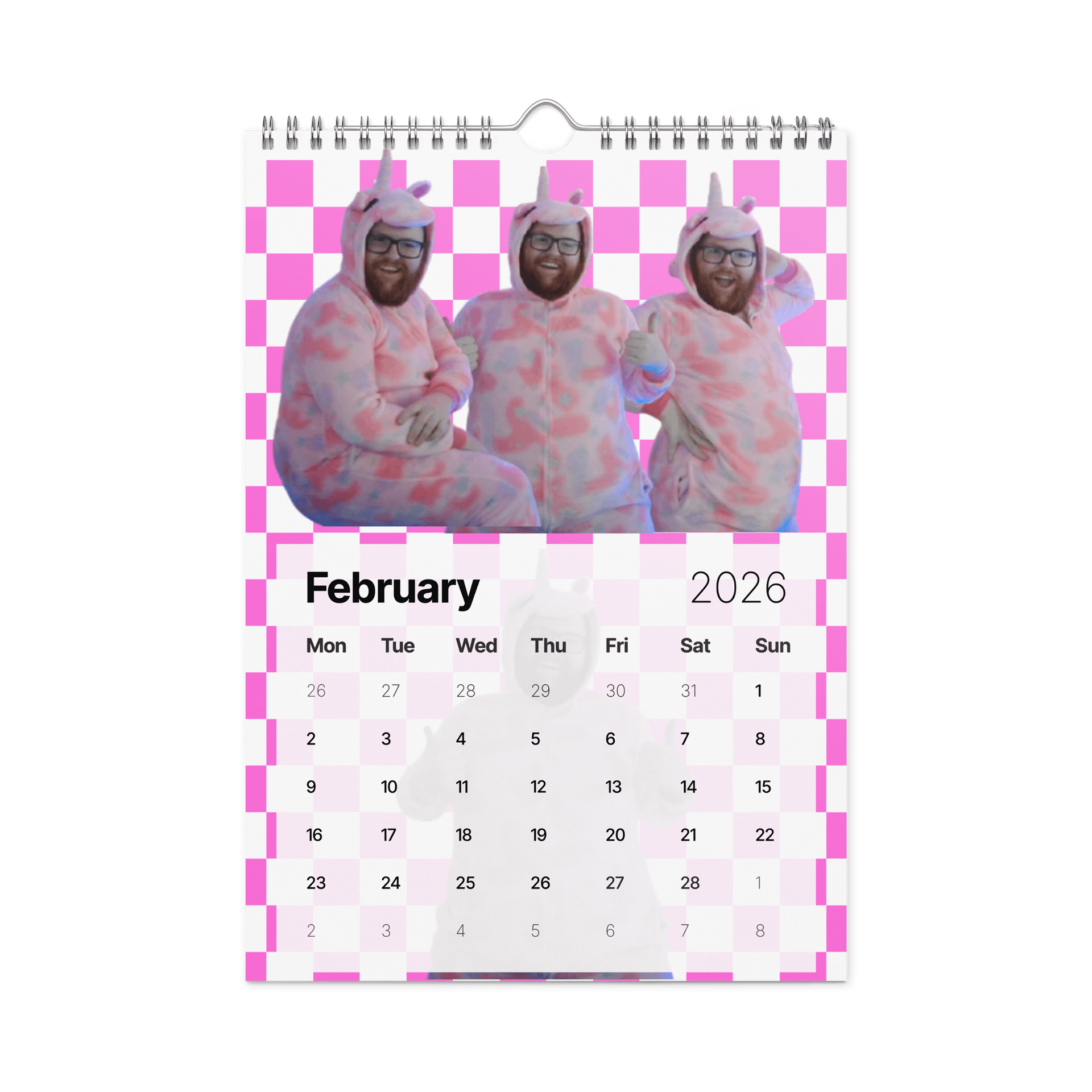 2026 Onesie Calendar product image (3)
