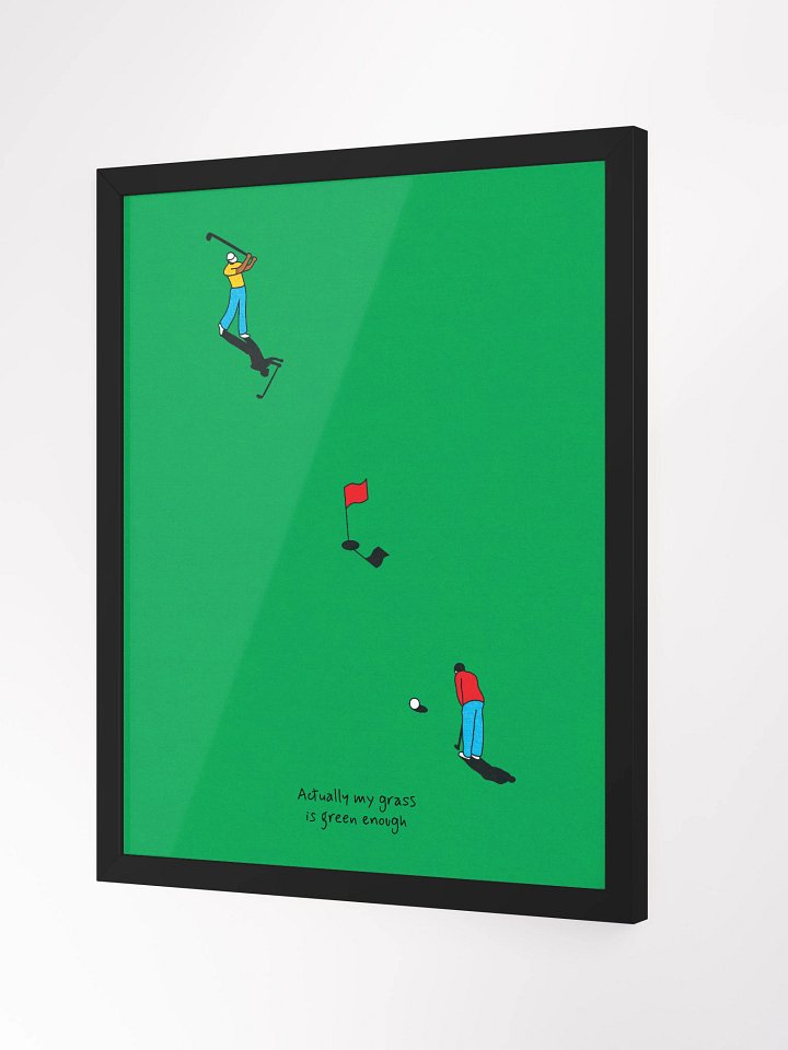 Green Enough! (Framed) product image (2)