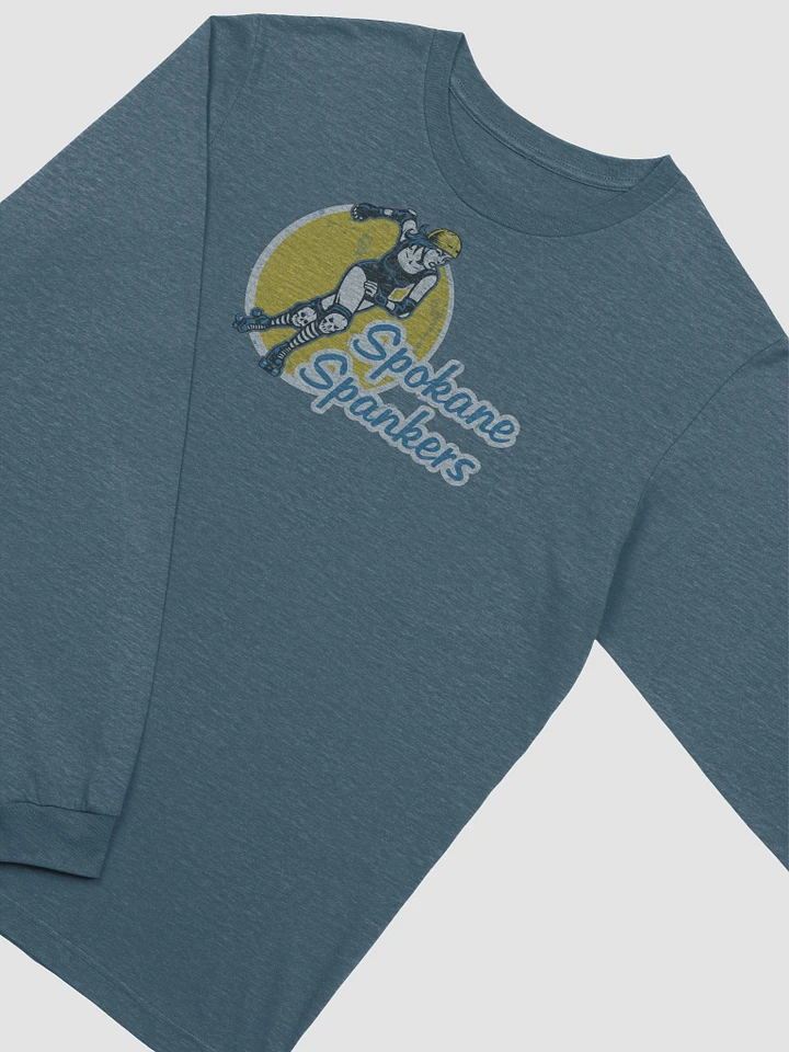 Spokane Spankers Roller Derby LS T-shirt product image (1)