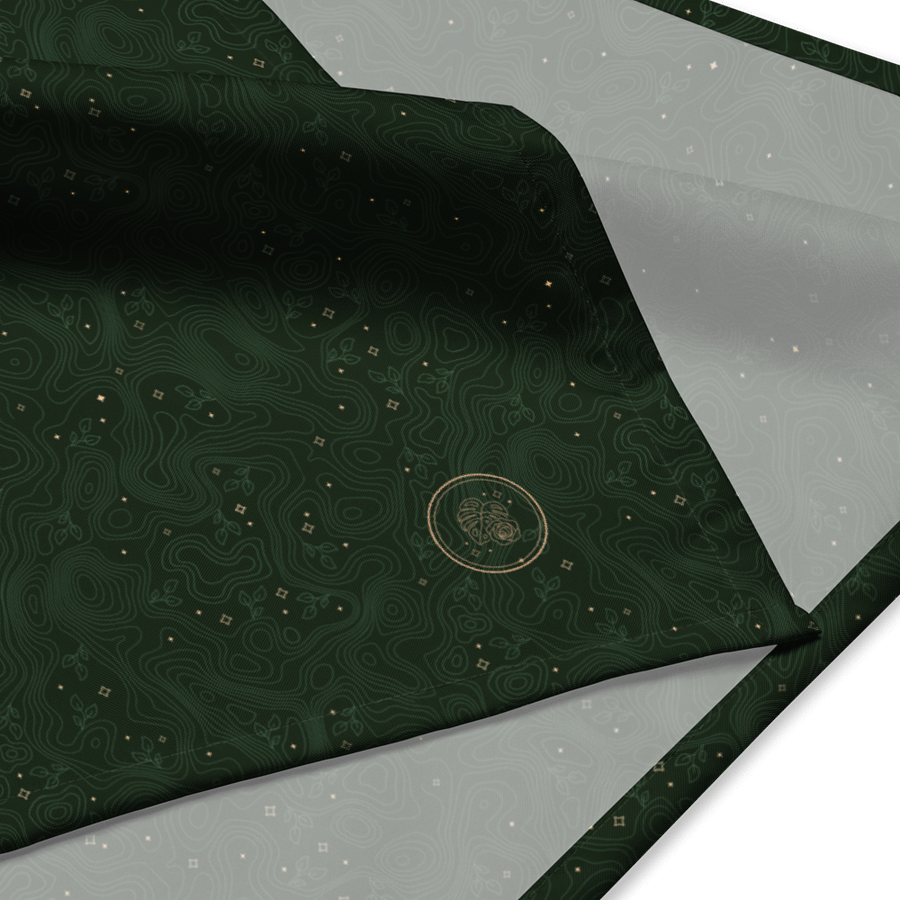 Thorne Topography Bandana (Dark Green) product image (2)