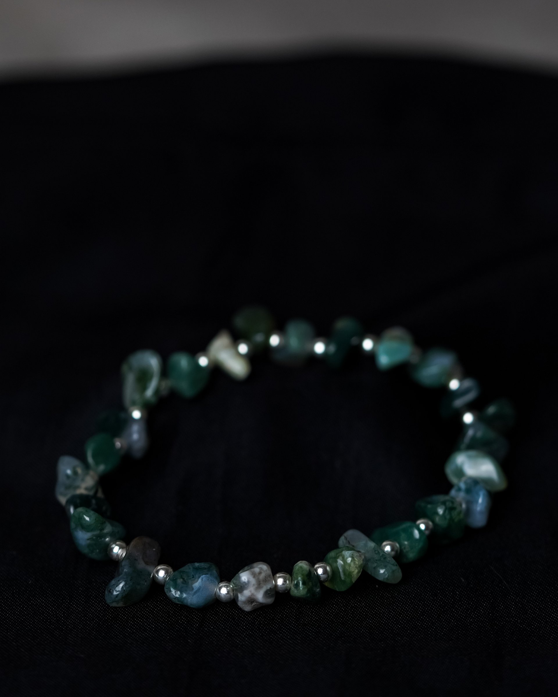 Agate chip & sterling silver product image (3)