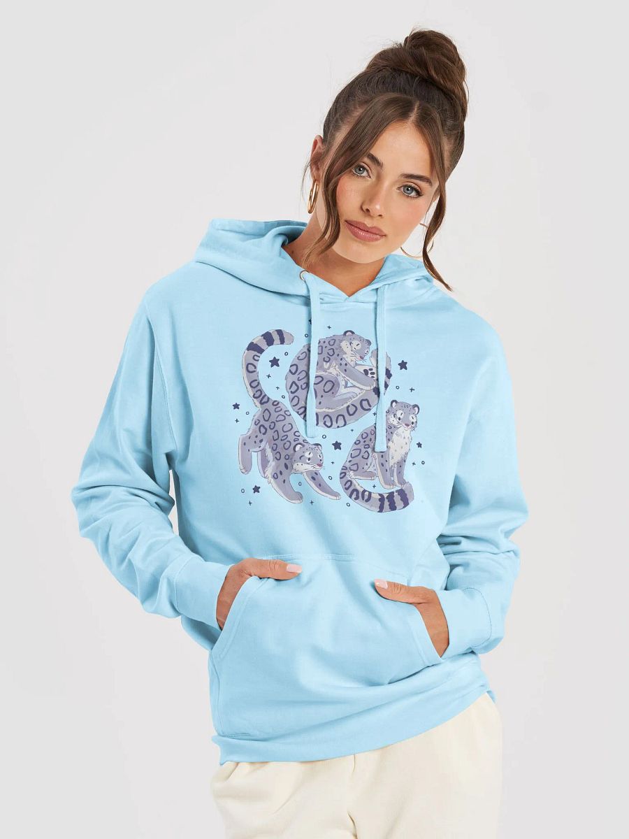 Snow Leopard Trio Midweight Hoodie product image (22)