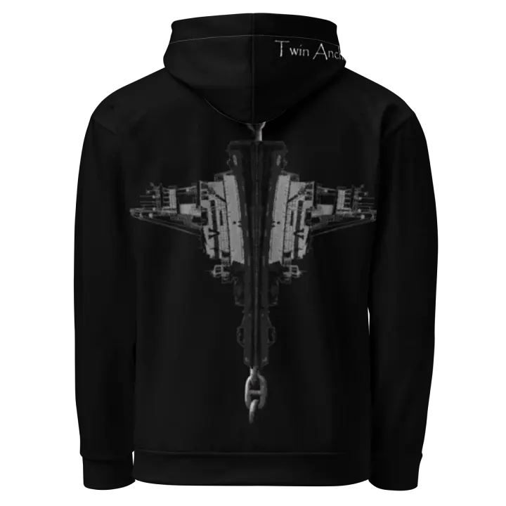 Black Hudson VB-chain Tug CE Hoodie product image (1)