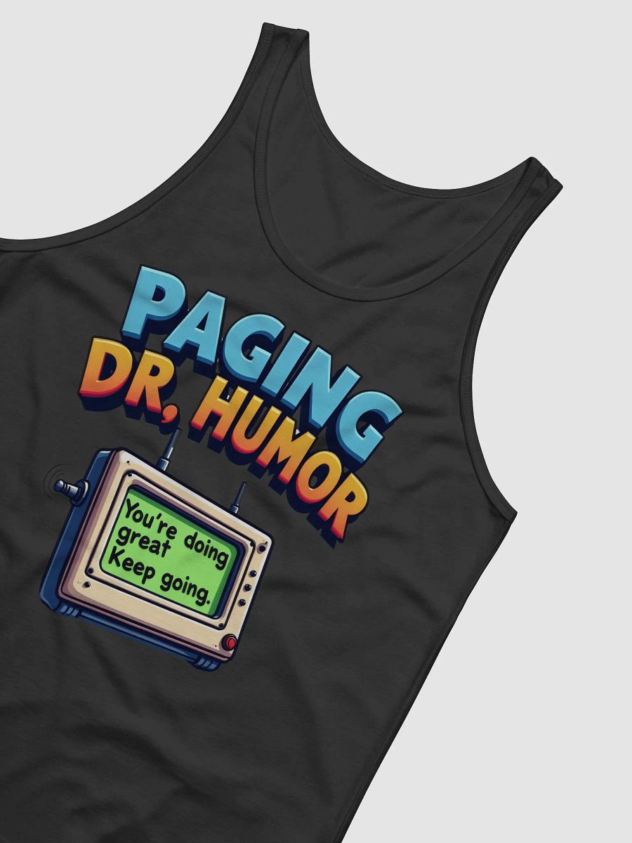 Dr. Humor Retro Pager Tank product image (26)