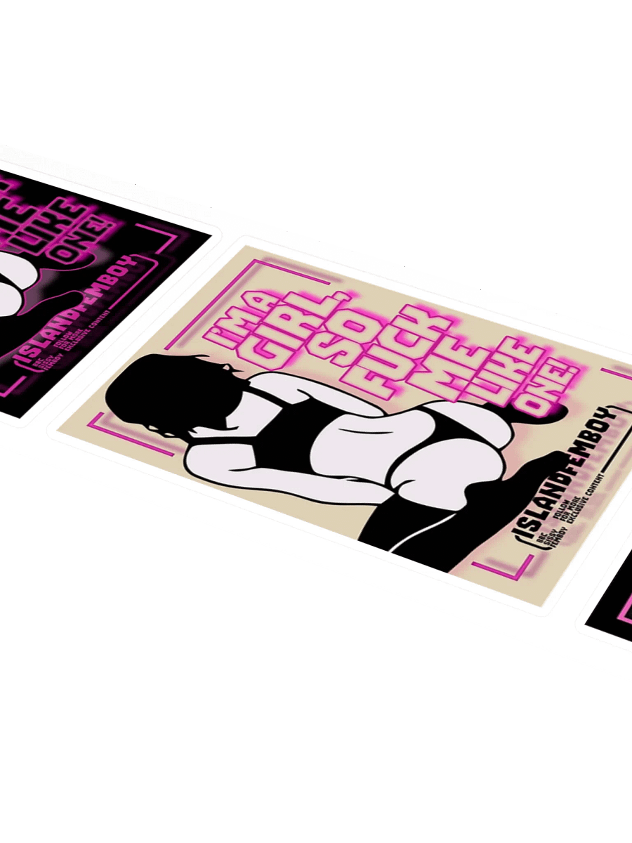 ISLANDFEMBOY : Sissy Sticker Pack : Femboy : Twink product image (1)