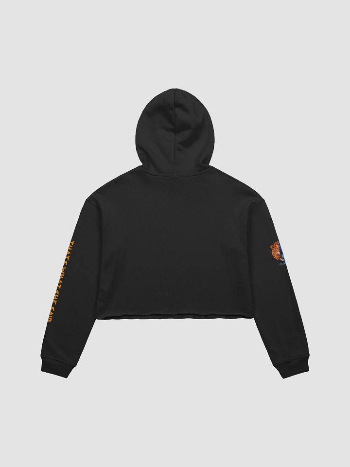 Bella+Canvas Fleece Crop Hoodie with 