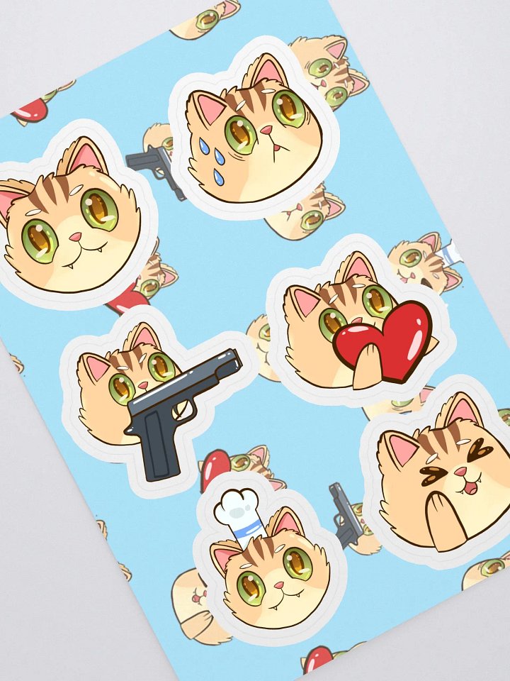 Hiccup Emote Sticker Sheet product image (1)