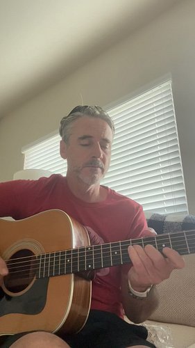 Grab your guitar and try going back-and-forth between a bar chord and the major triad inside of the bar chord.#reels #guitar#...