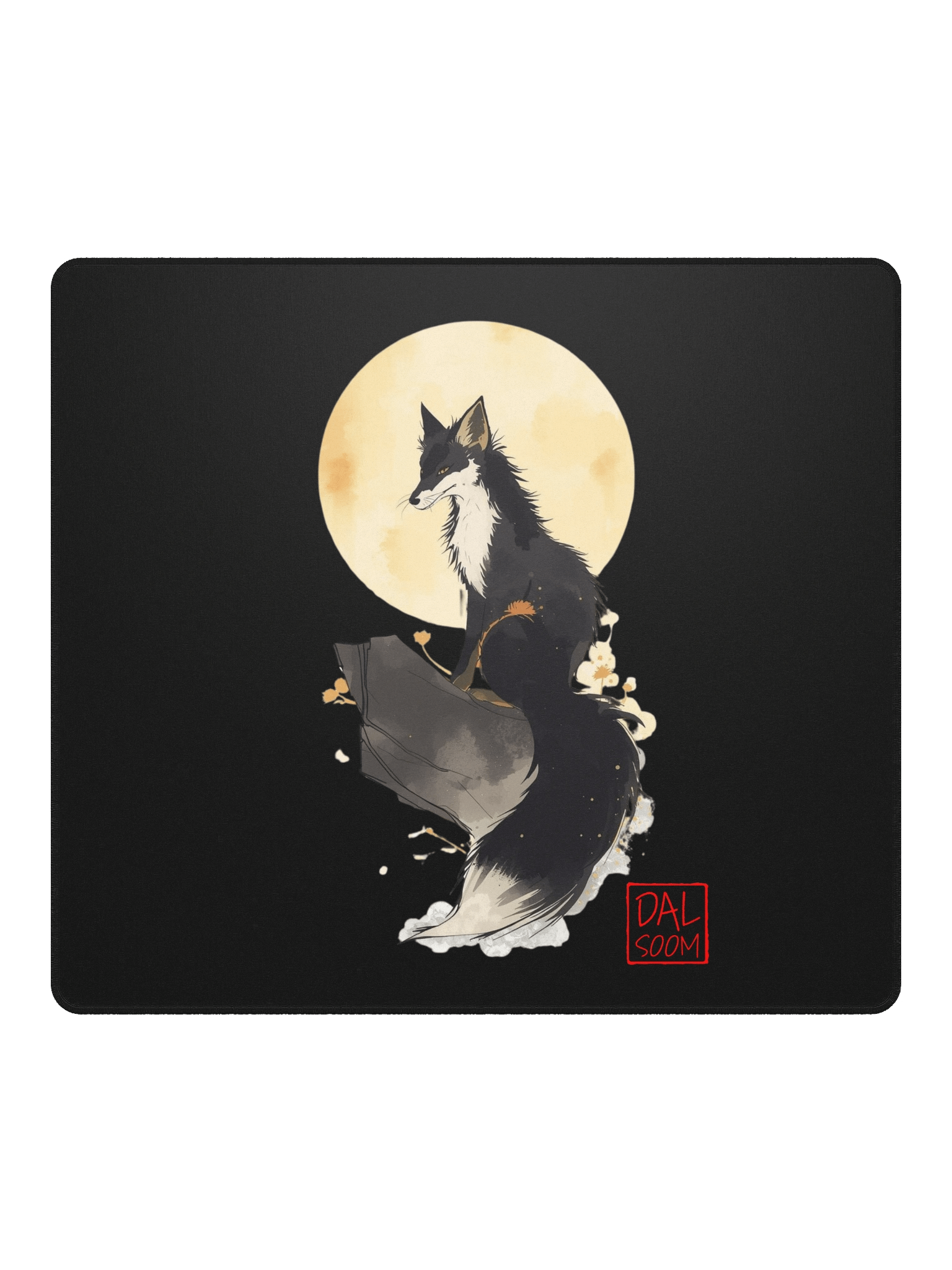 Moonlit Fox Gaming Mouse Pad product image (1)