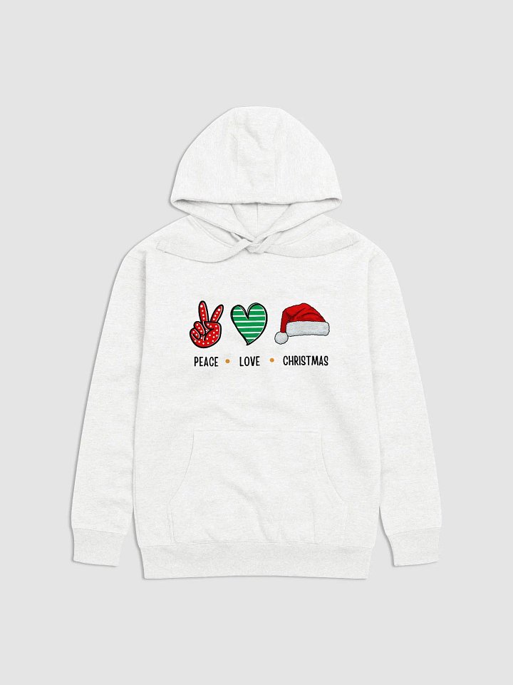 Peace Love Christmas Hoodie product image (7)