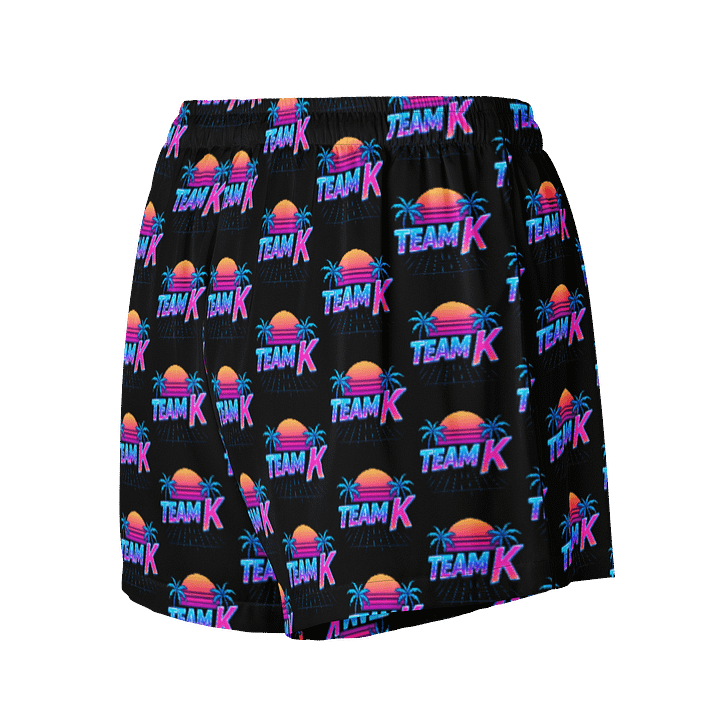 Team K 1980's Women's Pajama Shorts product image (3)