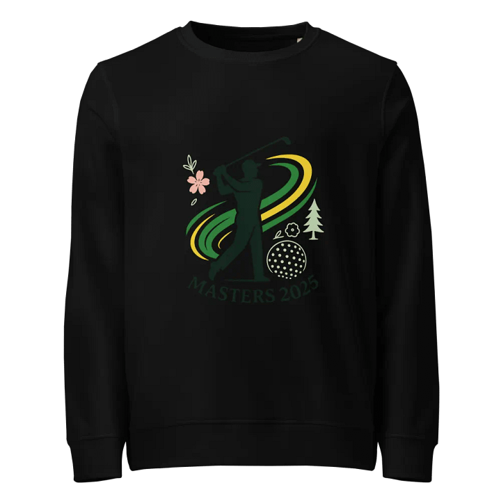 Masters 2025 Sweatshirt – Augusta National Golf Mid-Swing Silhouette | Vintage Masters Tournament Crewneck by Delphi product image (1)