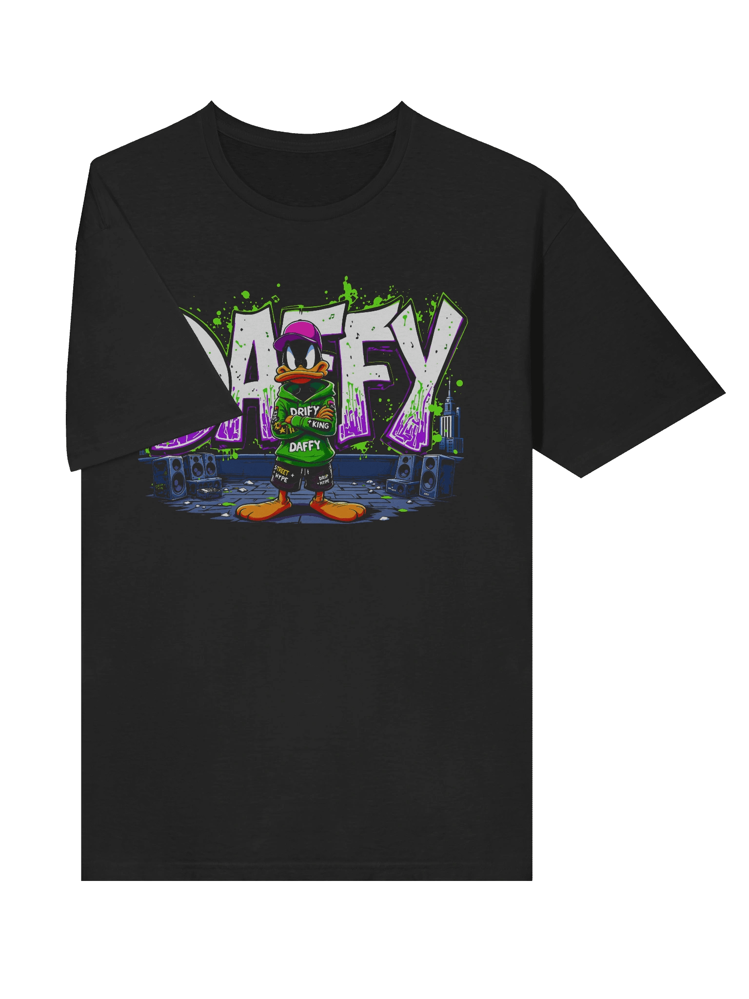 Duck Graffiti Streetwear T-Shirt product image (5)