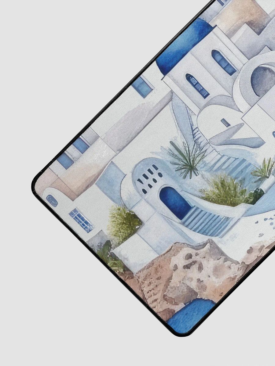 Santorini Dreaming Desk Mat | 31.5