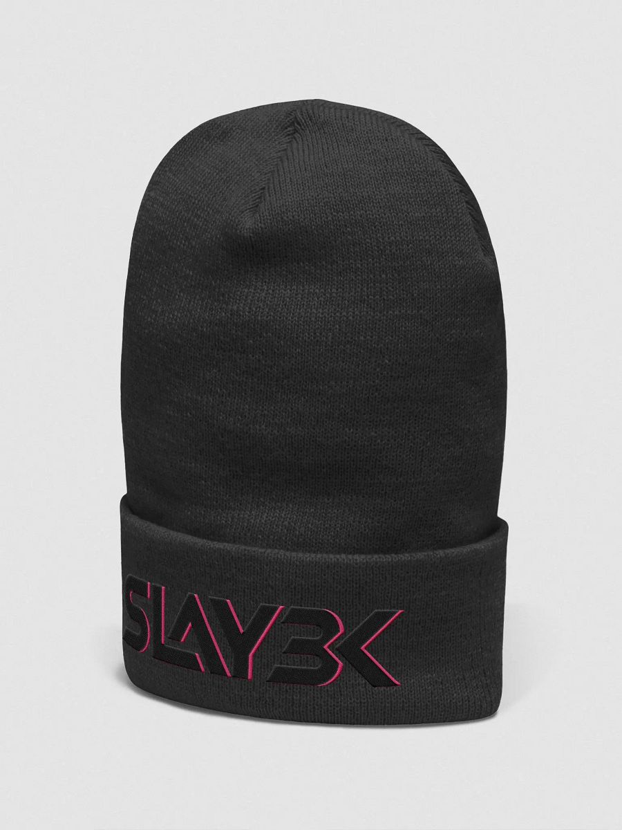Slay3k Stealth Embroidered Beanie product image (2)