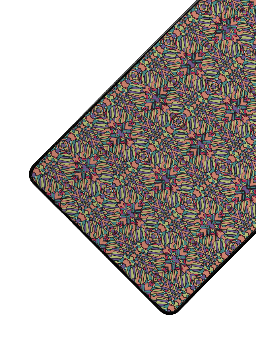 Vintage Circus Pop Art – Pop Art Desk Mat for Gaming and Workspace product image (3)