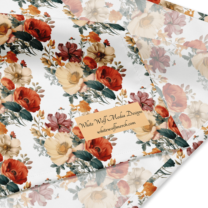 Cottage Floral All-Over Bandana product image (2)
