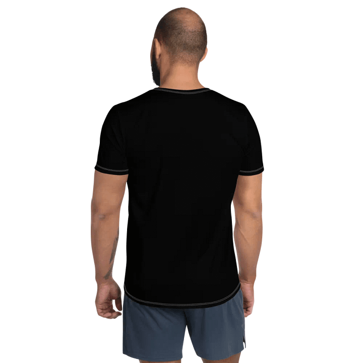 SG B/W Logo Black Athletic Tee product image (2)