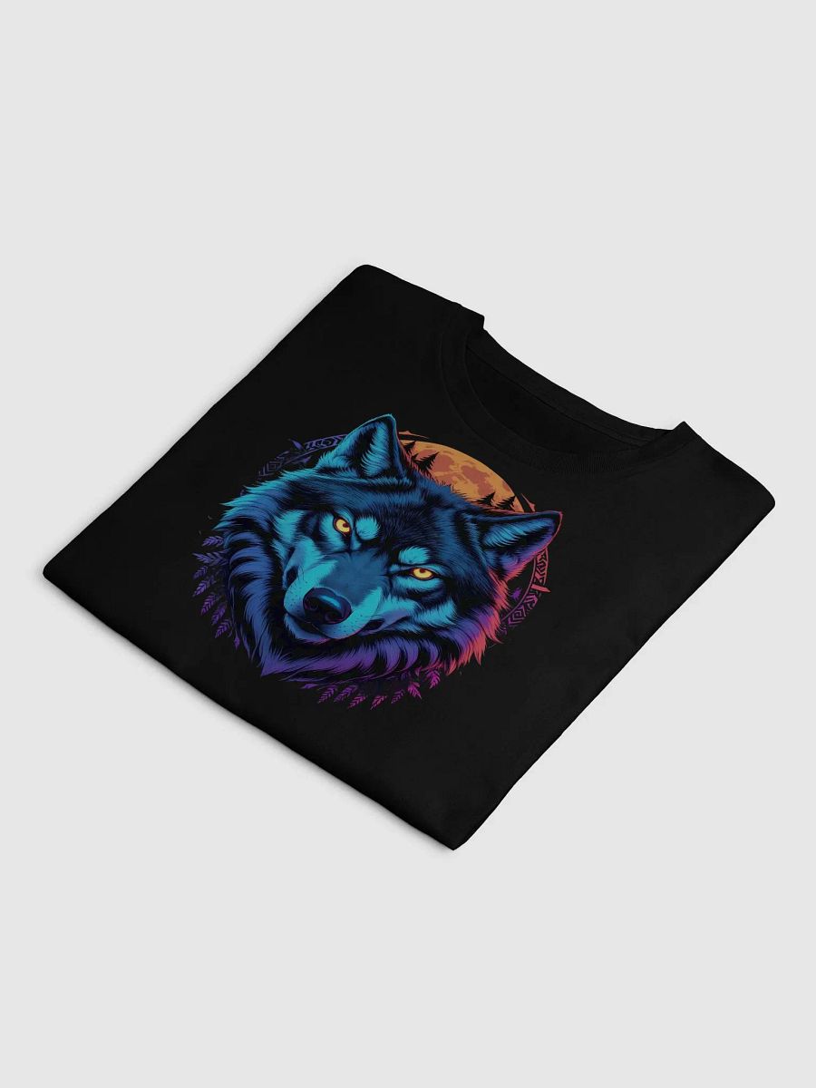 Mystic Wolf Moon Crop Top product image (4)
