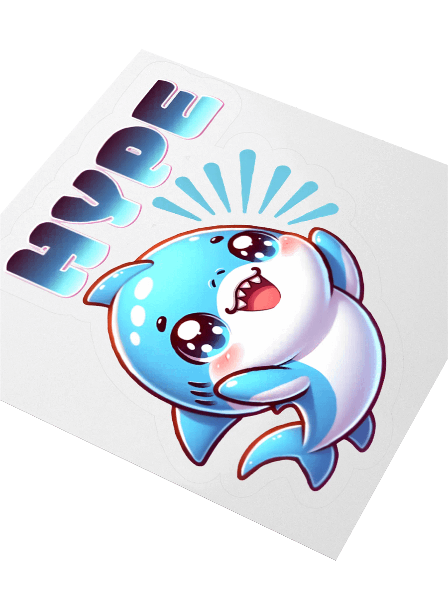 HYPE Shark Stickers product image (3)
