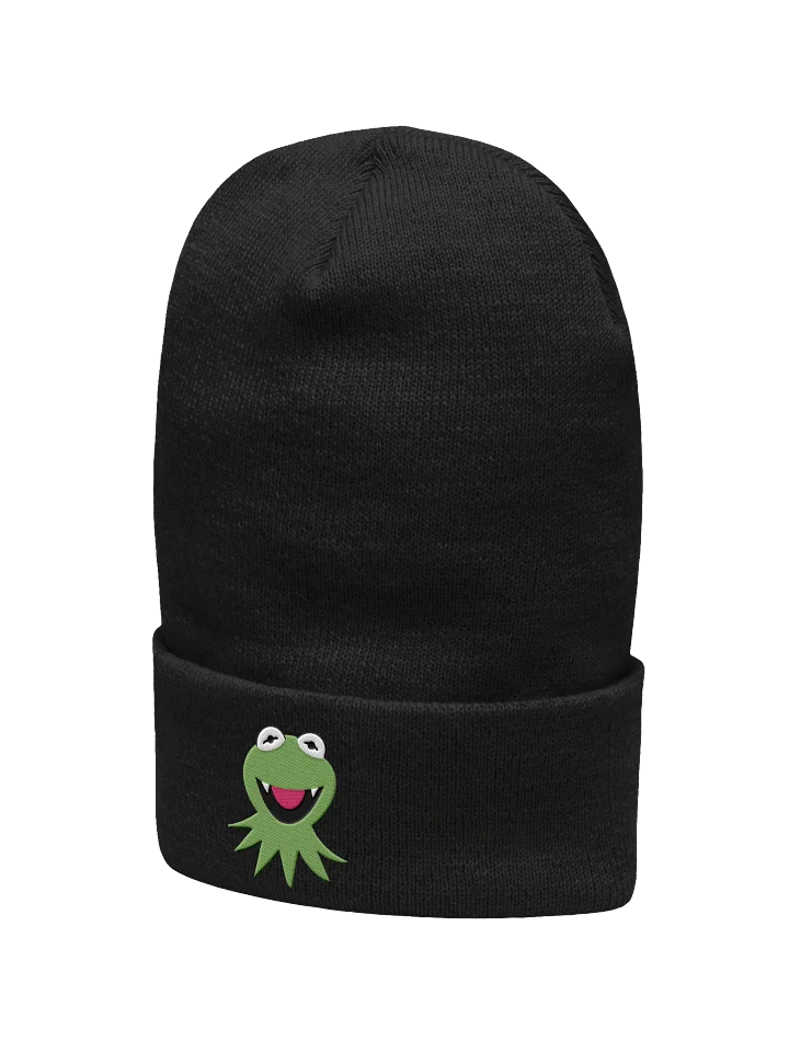 Vampire Kermit Green Beanie product image (2)
