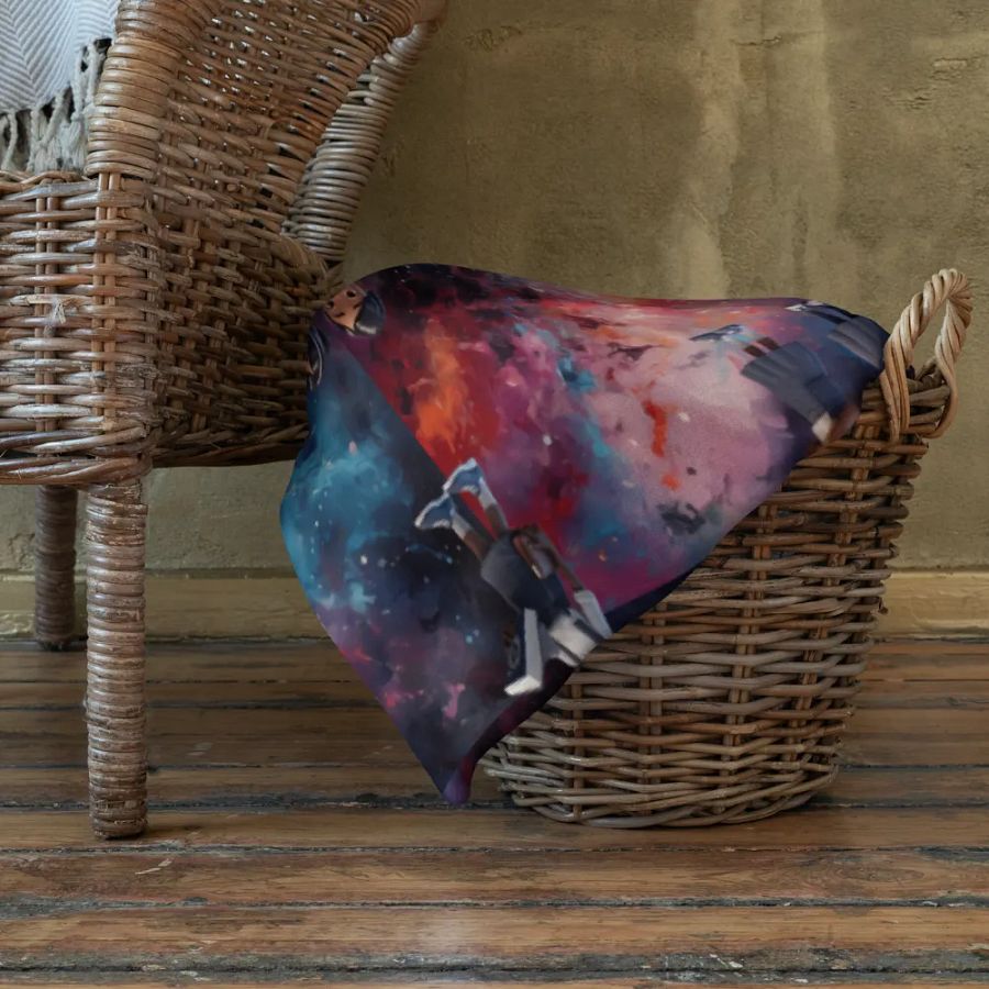 Kids in Space Study Blanket product image (11)