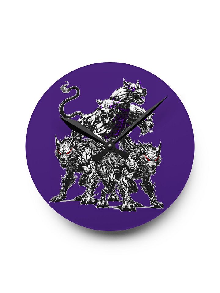 Hell Hound Wall Clock product image (1)