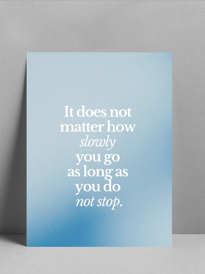 Keep Going Motivational Poster product image (1)