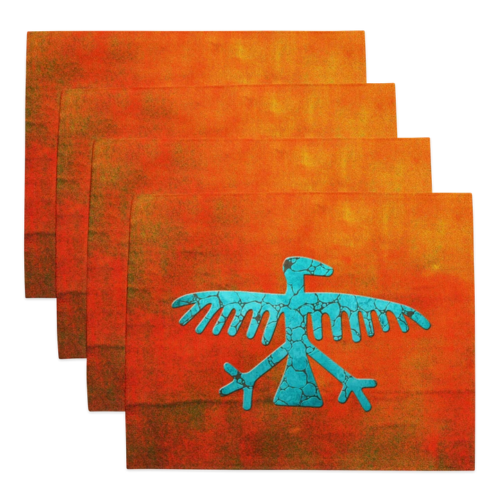 Turquoise Condor Placemats (Set of 4) product image (1)