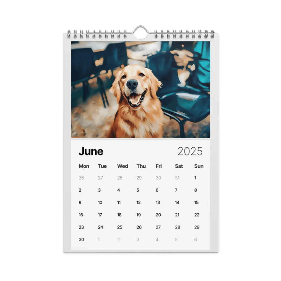 YOUR BEST FRIENDS! / PERSONALIZED WALL CALENDAR (2025) product image (7)