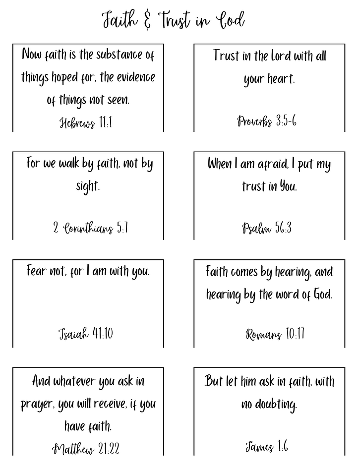 Minimalist Bible Cards – Printable Scripture Cards product image (2)