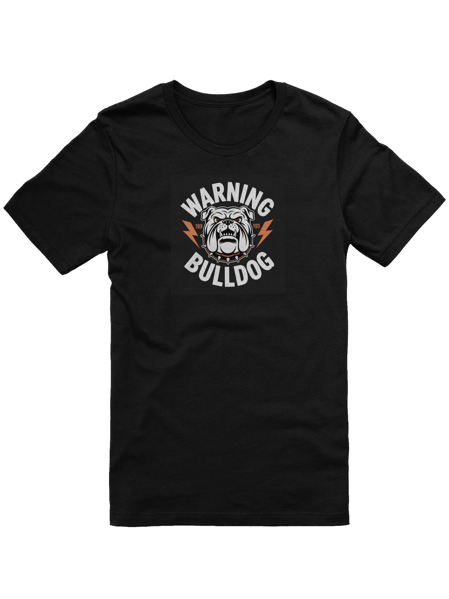 Bulldog Warning Unisex T-Shirt product image (5)
