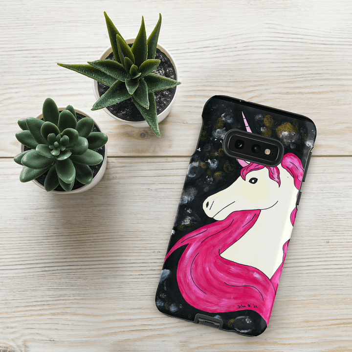 Unicorn (art by Dina R.) acrylic painting picture - Tough Case for Samsung product image (24)