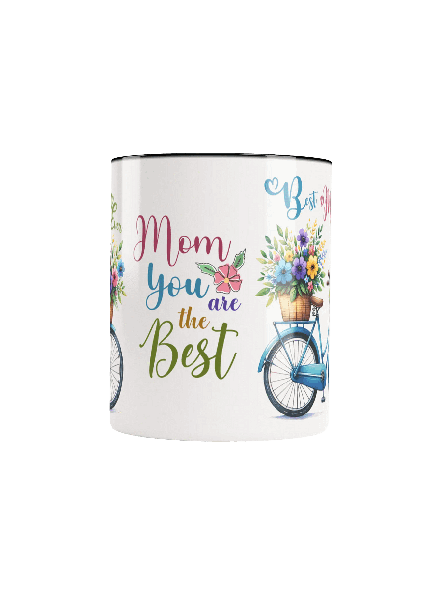 Vintage Bicycle Bliss Best Mom Ever Ceramic Mug product image (10)