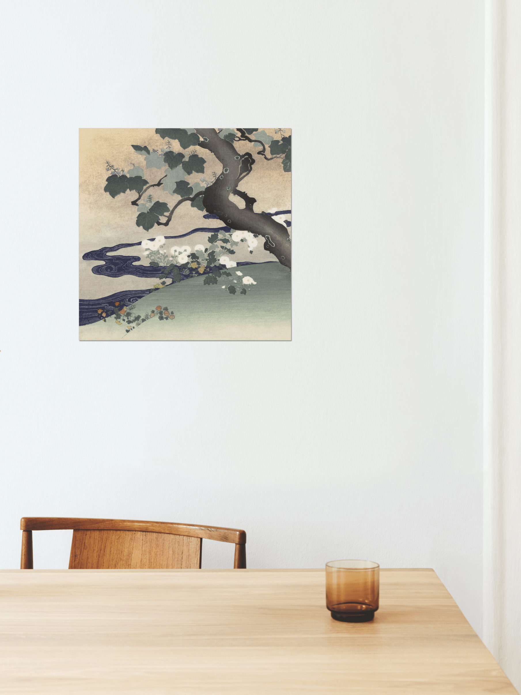 Tree and Chrysanthemums - Kogyo Tsukioka product image (4)