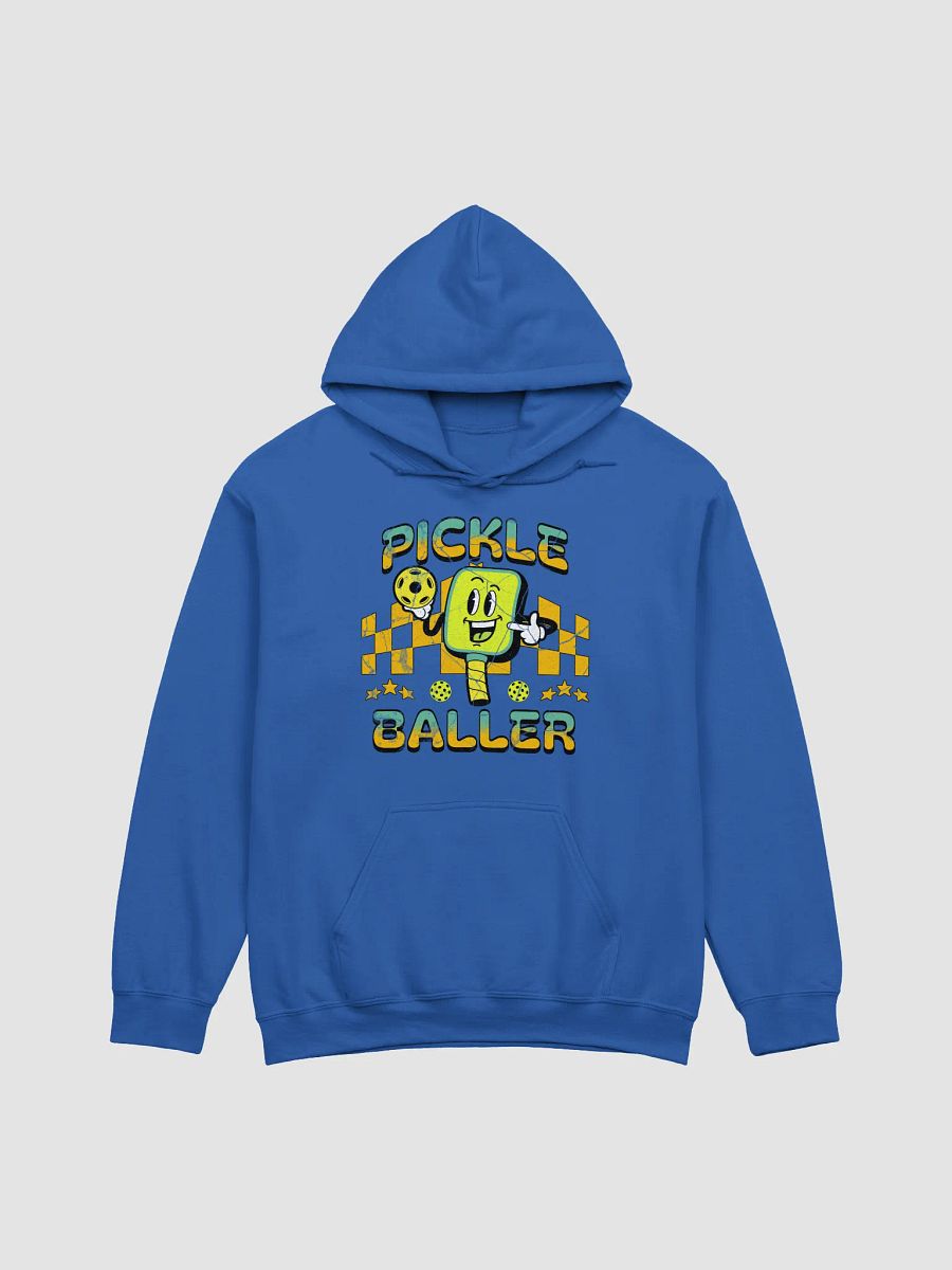 Pickle Baller Pickleball Fun Cartoon Hoodie product image (10)