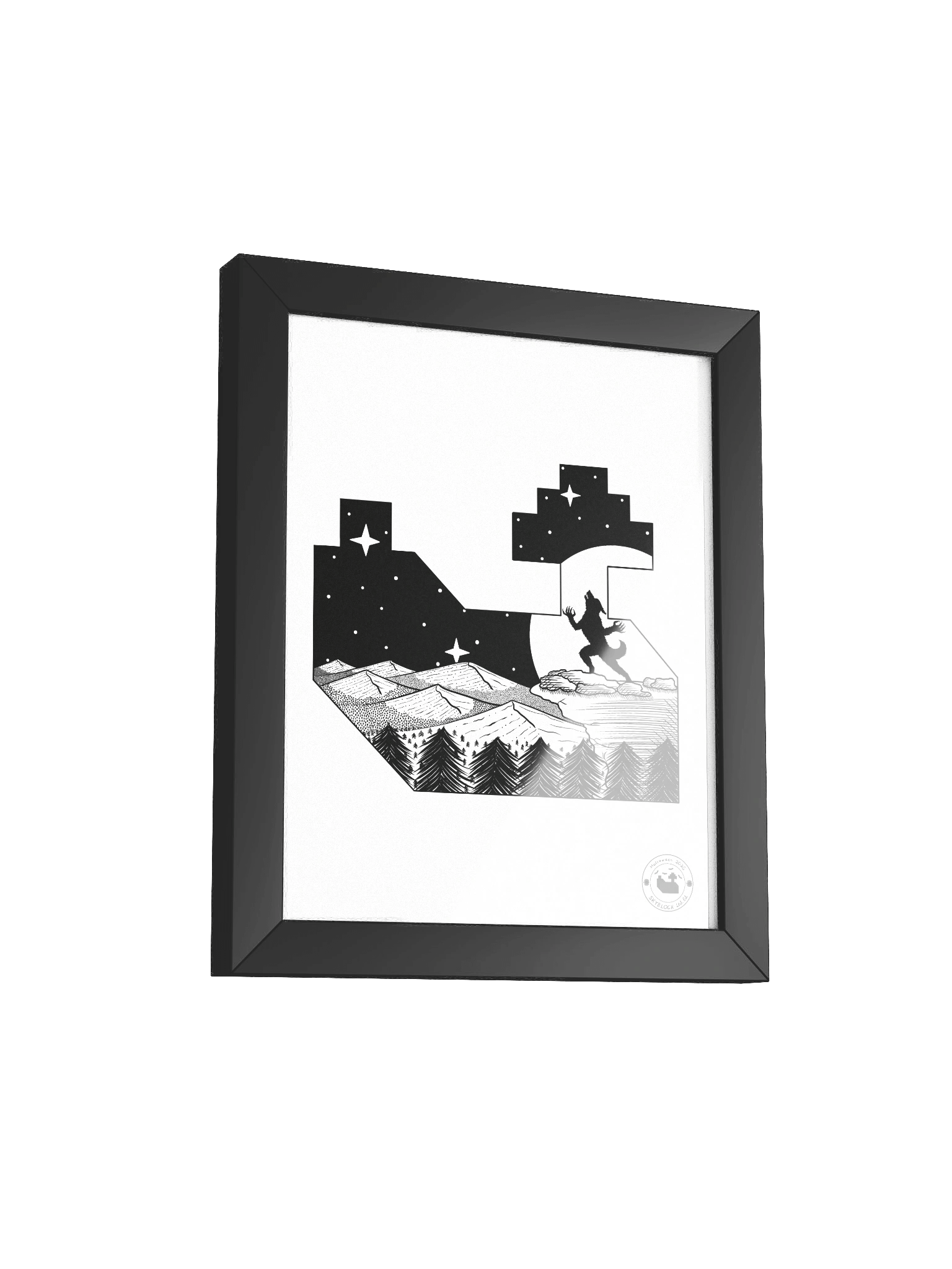 Cry of the Wolf - Halloween 2025 Ltd. Framed Poster product image (2)