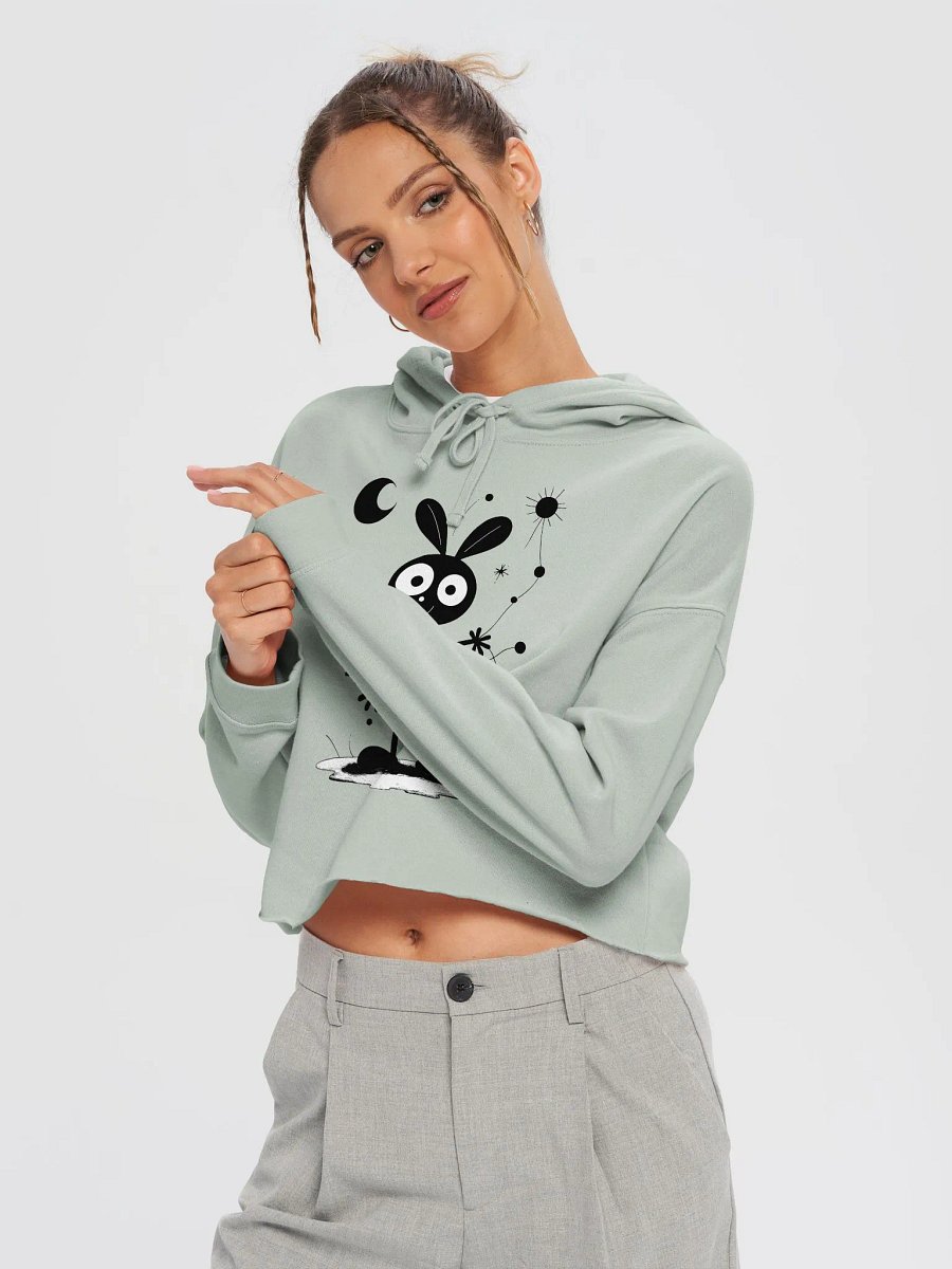 Independent Trading Co. Women’s Lightweight Cropped Hoodie product image (20)