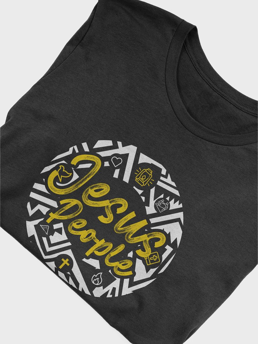 JESUS PEOPLE Ultra-Soft Unisex Tee Black product image (5)
