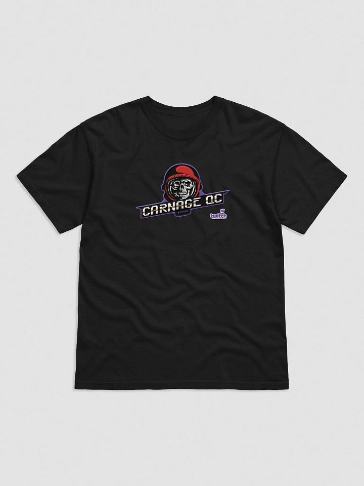 CARNAGE QC Retro Skull Gaming Tee product image (1)